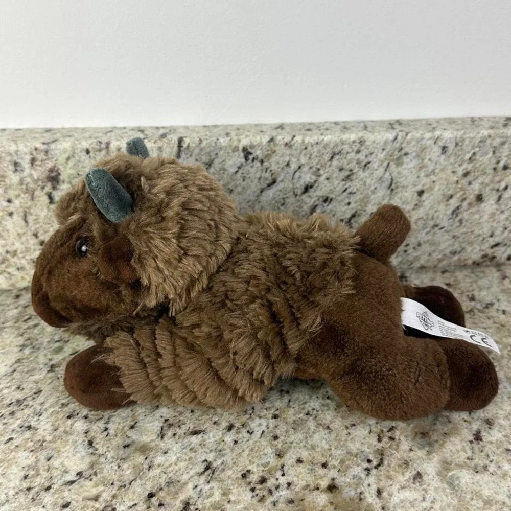The Petting Zoo Stuffed Bison Plush